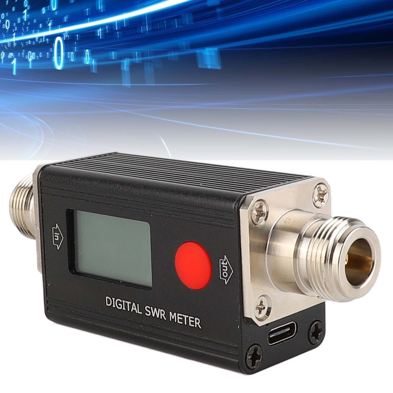 Digital SWR Meter Large Screen Backlight High Accuracy Easy to