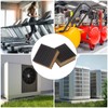 HARFINGTON 4pcs Rubber Anti Vibration Pads 6" x 6" x