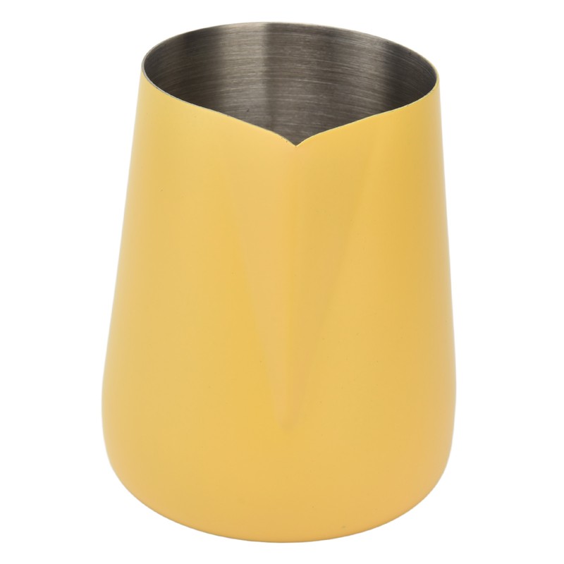 Milk Frothing Pitcher Thickened Frother Cup 450ml with Pointed Spout