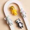 YOUYOUULU 5Pcs Cute Animal Knobs Kids Handles Ceramic Knobs Children's