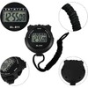 Digital Sports Stopwatch Timer Stopwatch Large Display Interval Training Timer