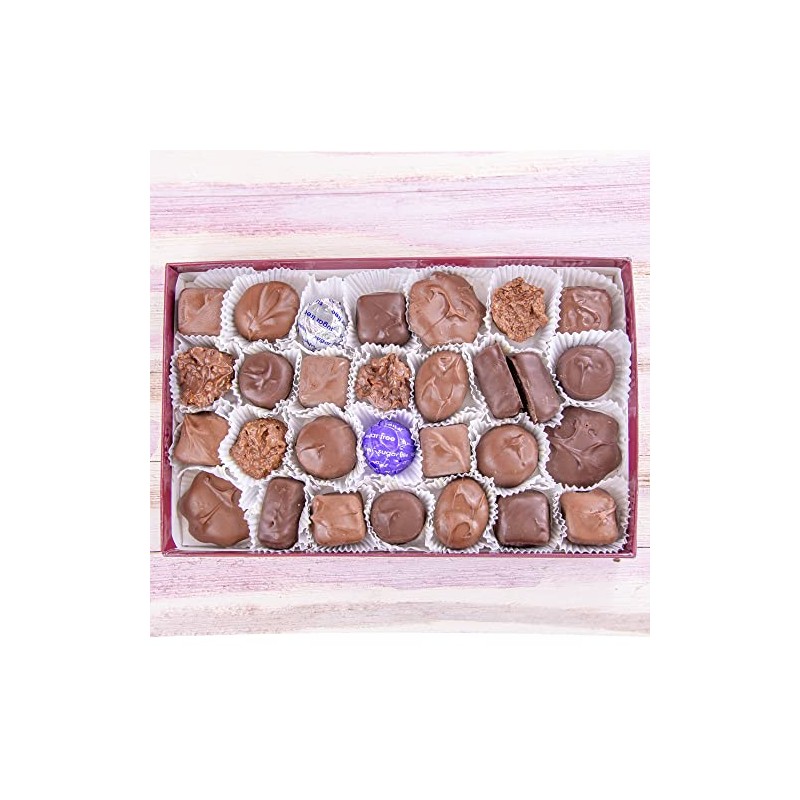 Wockenfuss Candies Sugar Free Assorted Chocolates - 1lb