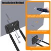 Garage Hooks, Heavy Duty Garage Hooks -12.4 Inch Wall Mount