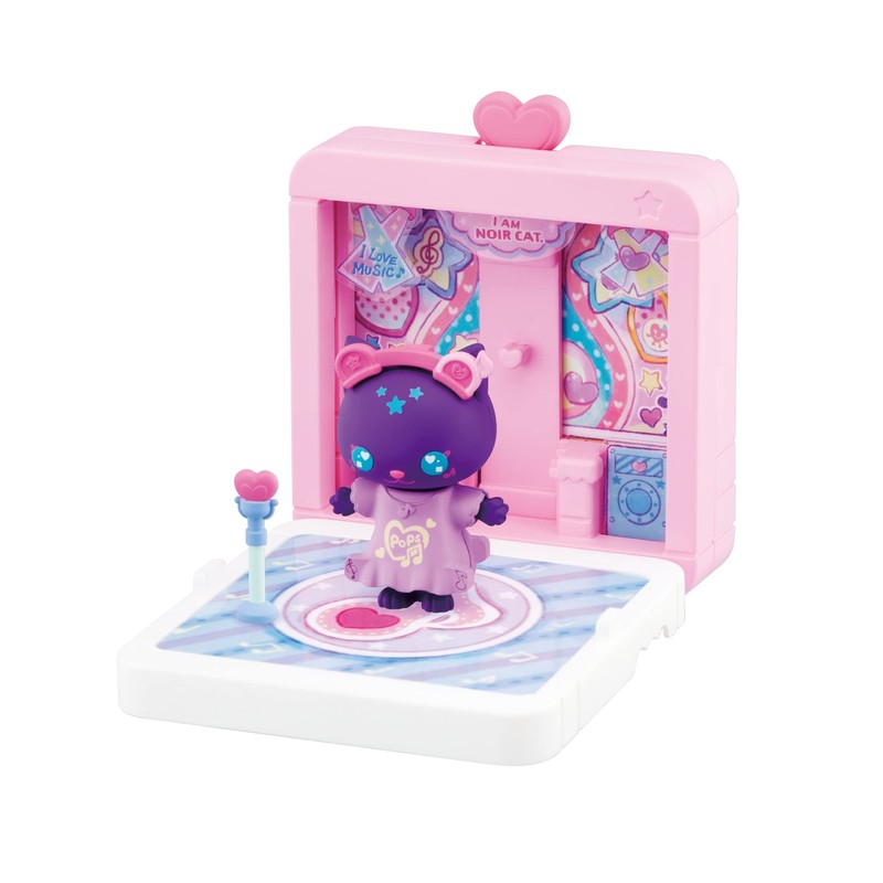 Snap Friends Noir Cat Rainbow Stage