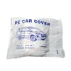Vroelos 12.5'x21.5' Clear Plastic Disposable Car Protective Cover, Temporary Universal