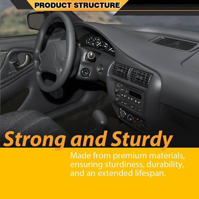 CNNELL Dash Panel Dashboard Compatible with Chevy Cavalier 2000-2005 Instrument