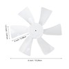 2pcs 6 Inch RV Vent Fan Blade High Efficiency RV