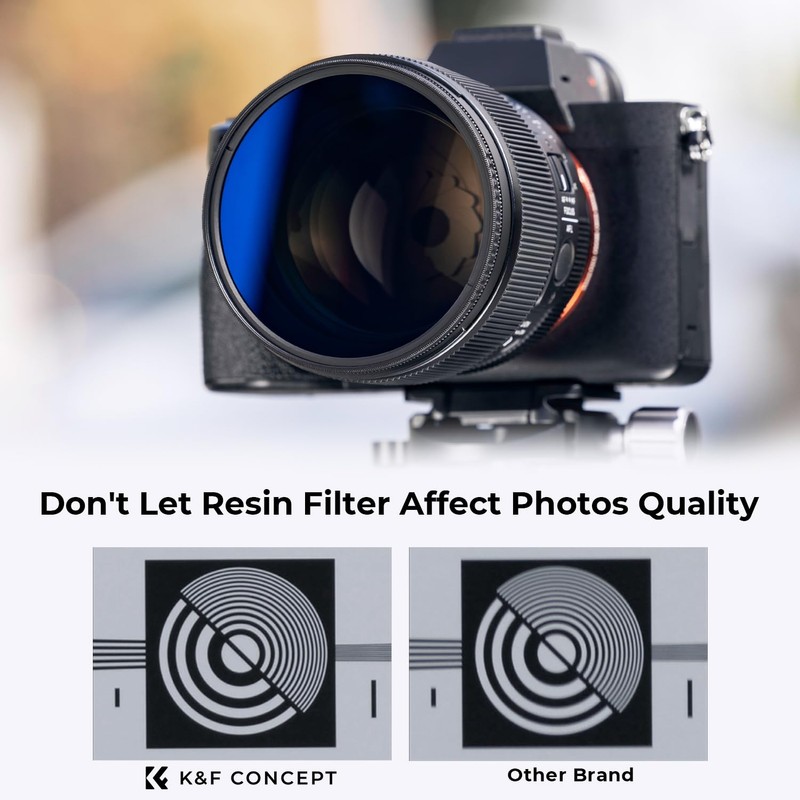 K&F Concept Nano K-Series Filter Set 62 mm UV Filter,