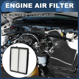 INFINAUTO Motorluftfilter Motorluftfilter Nr. 172205MSH00 für Acura RDX 2.0L 2019-2024 Langzeit