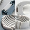 Egg Slicer Stainless Steel Wire Egg Slicer Multifunctional Egg Cutter
