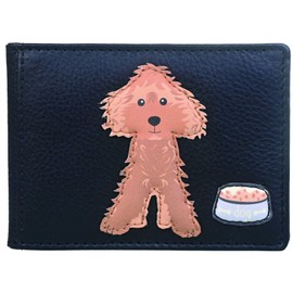 Mala Leather Bertie Collection Leather ID/Card Holder RFID Blocking 677_83 Black