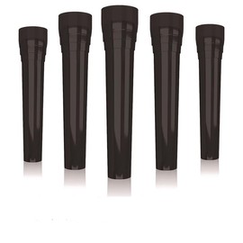 HRK SHISHA ALL BLACK MODEL5 100 Pieces per Bag Mouthpiece Disposable Low Burr Shisha Shop Commercial Use
