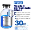 Empty Sterile Vial with Separately Butyl Rubber Stopper and Flip