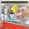 6oz / 180ml Glass Dispenser, Push Down Acetone Pump