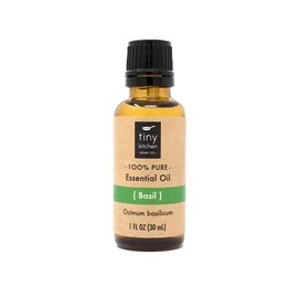 Pure Basil Essential Oil - Ocimum basilicum (30 mL / 1 fl oz)