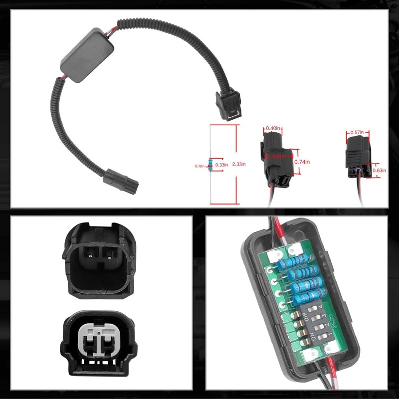 VCM Muzzler Harness Disable Kit,Fit for Honda Odyssey Ridgeline Pilot
