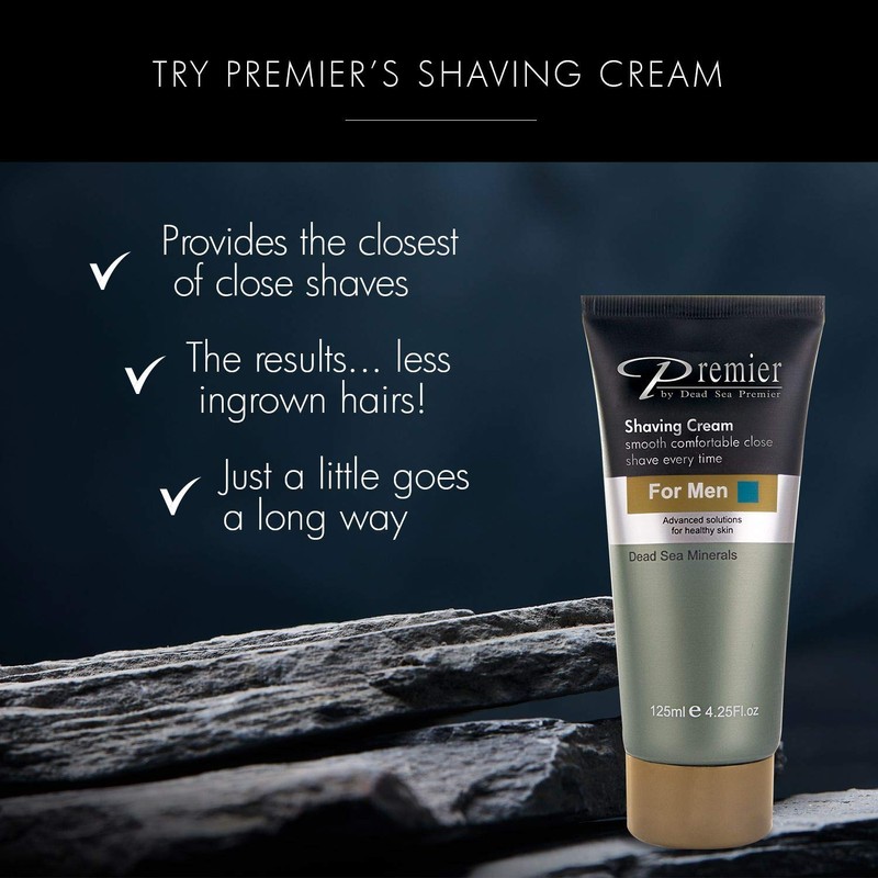 Premier Dead Sea Shaving Cream for Men