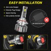 SHENKENUO For Honda CR-V CRV 2015-2021 6000K LED Headlight Hi/