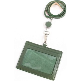 Boosters Horizontal ID Card Holder with Reel ID Case, Green
