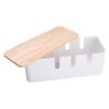 Cable management box, 11.9 x 4.9 x 4.5 inch cable