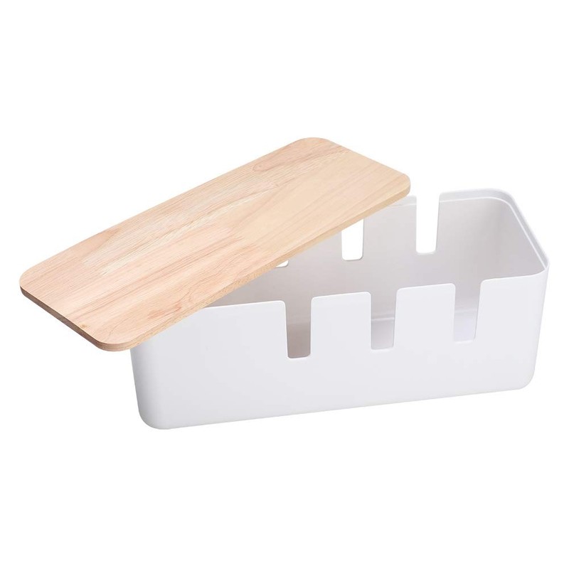 Cable management box, 11.9 x 4.9 x 4.5 inch cable