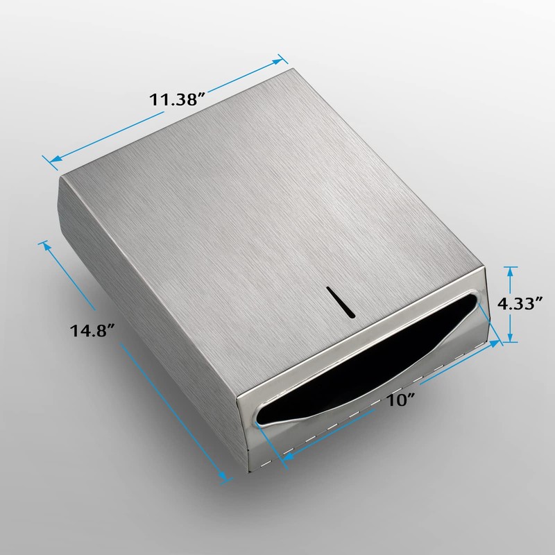 Paper Towel Dispenser Wall Mount - Multifold Trifold Paper Towel