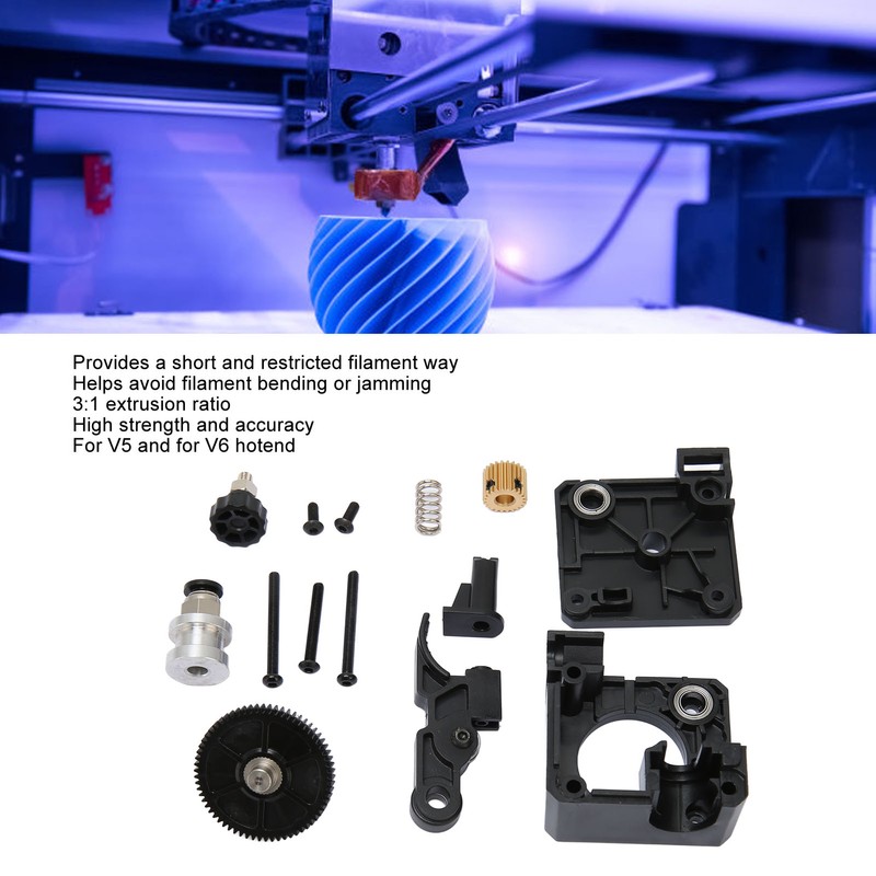 DIY 3D Printer Extruder for CR10 V5 V6 Hotend for