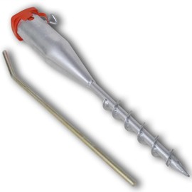 Gecheer Parasol Stand 21.7" Galvanized Steel