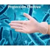 Sihpac 50 Pares Guantes Desechables Farmacéutico Vinil Libre Latex