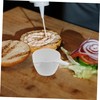 Ciieeo Household Ceramic Sauce Dish with Handle Multi Function Condiment