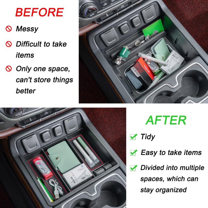 PIMCAR Compatible with 2014-2018 Chevy Silverado/GMC Sierra 1500 and 2015-2019