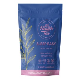 Sleep Easy Herbal Tea (w/Chamomile, Lavender, Lemon Balm, Valerian Root, & Passion Flower) For A Good Nights Rest
