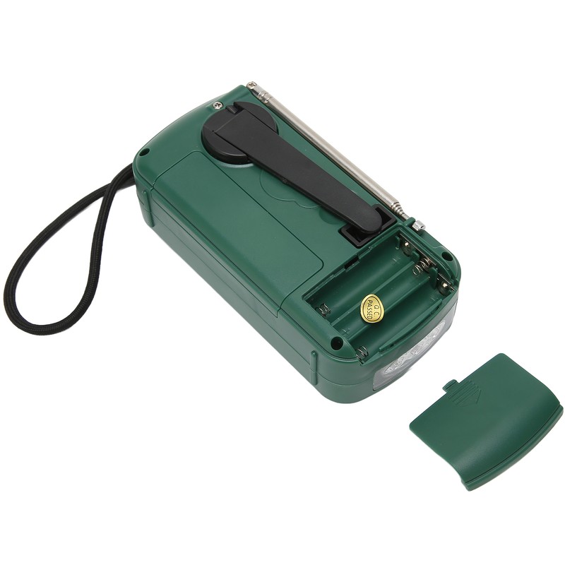 Hand Crank Solar Radio AM FM SW1 SW2 Camping LED