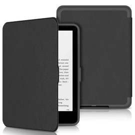 Premium Lightweight PU Leather Book Cover with Auto Wake/Sleep Not Compatible with Sony Voyaga - Black