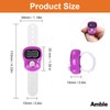 Amble 12 Pack Electronic Finger Counter, 5 Digit LCD Electronic