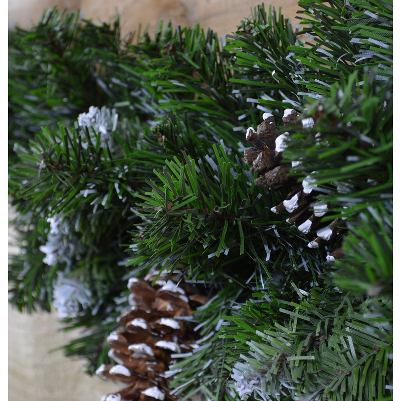 90cm Snow King Fir Christmas Swag