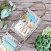 QUTREY Collage Picture Frames 4x6, 6 Openings Hanging Photo Frame