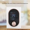 Smart Color Thermostat APP Programmable Touchscreen Knob Control Smart Temperature