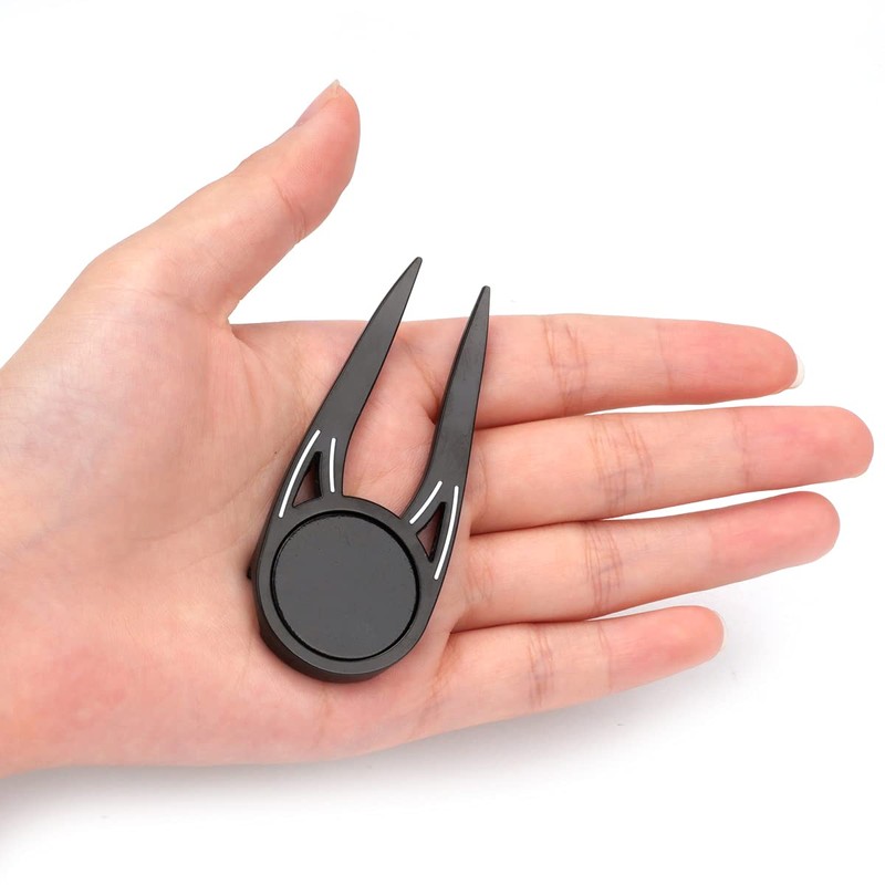 VANANA Golf Double Prong Divot Tool Pitch Mark Repair Tool