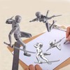 Gnallang Premium Sketch Doll (Men and Female Models), Articulating Movable,