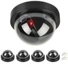 TIMESETL 4PCS Dummy Camera, Hemisphere Dome Camera Fake Security Camera