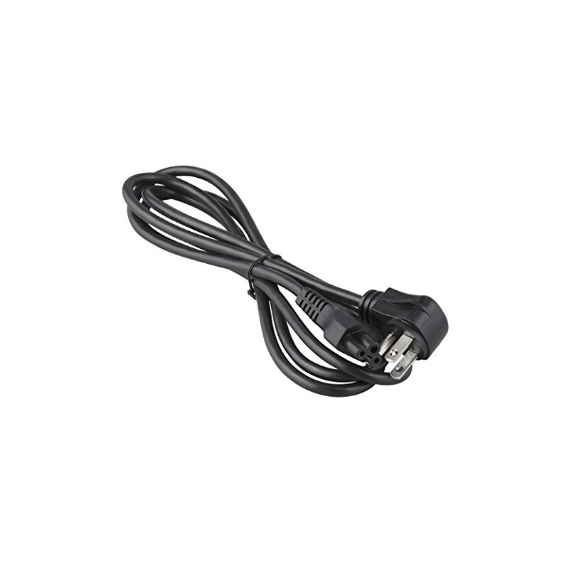 6-Foot AC Power Cord with Right-Angle Plug