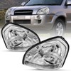 SOCKIR Headlight Assembly Fit for 2005-2009 Hyundai Tucson Driver and