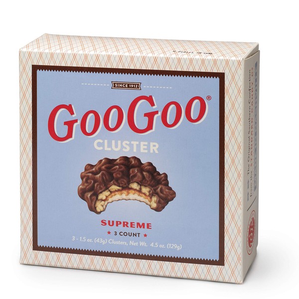Goo Goo Cluster Supreme Chocolate Carton, 4.5 Ounce
