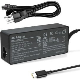 AMSK POWER AC Adapter for ASUS ROG Flow X13  GV301RA GV301RE GV301R Laptop USB-C 100W