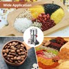 Grain Mill Grinder 800g, Electric Stainless Steel High-Speed Spice Herb