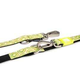 Max & Molly Multifunctional Dog Lead 2 m with 2 Carabiners, Kiwi/M Shoulder Lead, Padded, Safe and Flexible, Comfort for Your Faithful Companion