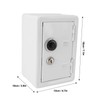 Money Bank Creative Cute Metal Vertical with Lock Keys Cash