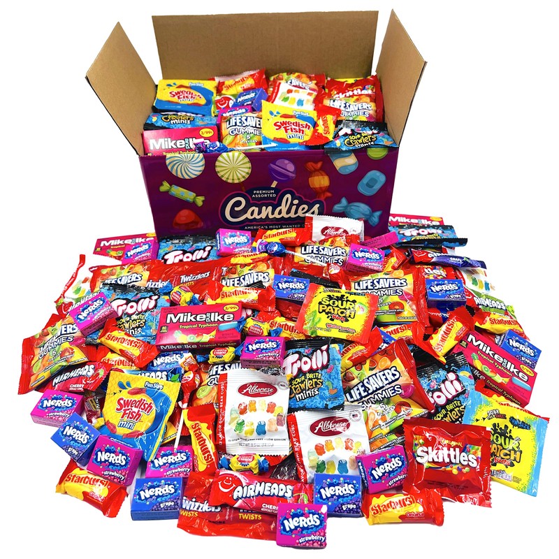HUGE Assorted Candy PARTY MIX BOX 6.50 LBS/104 OZ Over