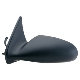 Fit System Driver Side Mirror for Chevy Sprint, Geo Metro, black, non-foldaway, Manual Remote